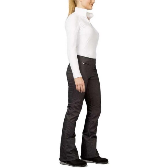 Spyder Slalom Softshell Insulated Boot Cut Ski Pants US8 Short - Picture 1 of 6